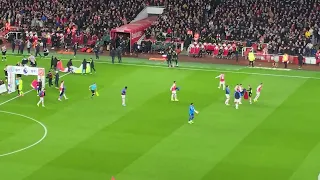 Arsenal vs Newcastle Light Show & North London Forever (24/02/2024)