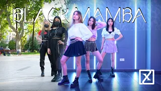 [KPOP IN PUBLIC ITALY] aespa (에스파) - Black Mamba Dance Cover 5 Members Ver. by Blax Square