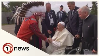 Pope apologises in Canada for church’s role in indigenous abuse