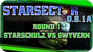 Starsector 0.8.1a Grand AITournament | Starschulz Vs Gwyvern | Round 1