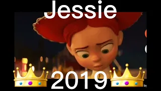 A Evolução da Jessie de Toy Story(1999-2010-2019)