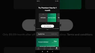 Spotify android -  как подписаться на premium(премиум аккаунт) за 169 рублей