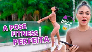 DICAS DE POSES FITNESS AO AR LIVRE E DENTRO DA ACADEMIA