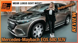 Mercedes Maybach EQS SUV (2023) Mehr Luxus geht nicht! Review | Test | Elektro Maybach Weltpremiere