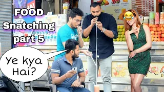 Food Snatching Prank(PART5) | Khana Chori Prank | pranks in INDIA 2022 | Ans Entertainment