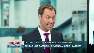 Das letzte Triell eine Woche vor der Bundestagswahl - Wie waren die Kandidat:innen?