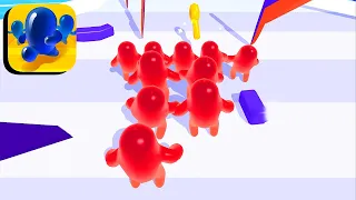 Join Blob Clash 3D - All Levels Gameplay Android,ios (Levels 57-62)