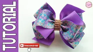 Bow Elysa Fita N9 - Ribbon Bow Tutorial - DIY by Elysia Handmade