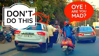 Idiots In Cars Who Cause Road Rage Caught On Dash Cam in Bengaluru | Idiots in Cars 2024