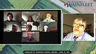 Township of Wainfleet Council Meeting - April 20, 2021