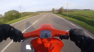 Vespa Pinasco Zuera 135 SRV Accelertation