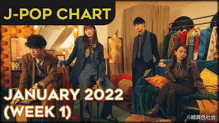 [TOP 50] J-Pop Chart - January 2022 (Week 1)