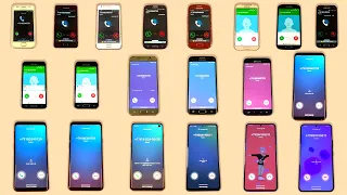 20 Samsung Galaxy S1 - S22 Incoming Call Collection