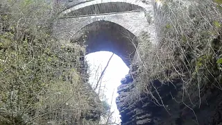 Devils bridge falls , Aberystwyth Wales