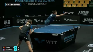 Bernadette Szocs vs Lucie Gauthier | WTT Contender Laško 2021 | WS | R16