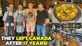 FILIPINO FAMILY LEFT CANADA AFTER 17 YEARS... Open Mountain Restaurant In Davao!