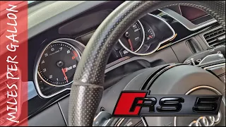 AUDI RS5 FUEL EFFICIENCY AND GAS MILEAGE