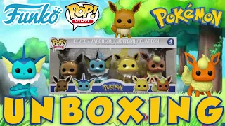 Eevee Evolutions 4 Pack (Costco Exclusive) - Funko Pop Unboxing