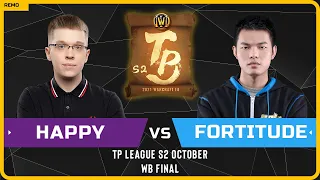 WC3 - [UD] Happy vs Fortitude [HU] - WB Final - TP League S2 Monthly 2