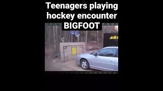 Teenagers spotted Bigfoot