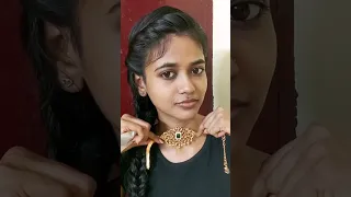 #shorts What I Ordered 🆚 What I Got 🛍️ From Meesho 🙀 Designer Microplated Necklace✨#tamil #beauty