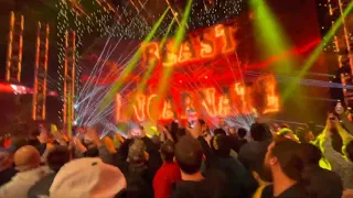 Brock Lesnar Entrance As WWE Champion! (RAW- 1/3/22)