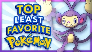 Top Least Favorite Pokemon of Each Type