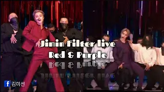 Jimin - Filter live D1, D2 | Red & Purple  sexiness | Choose one of them | Jimin's birthday spacial