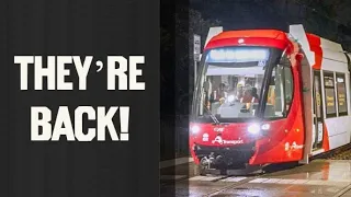 First Parramatta Tram In 30 Years