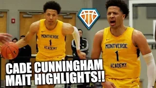 #1 POINT GUARD Cade Cunningham GETS BUSY at 2020 MAIT!! | MVA is STILL Undefeated