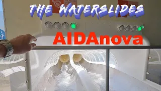 The Waterslides On Board The AIDAnova / Die Wasserrutschen Auf Der AIDAnova / March 2023