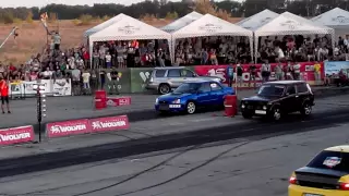 SUBARU(1200 л.с) & NIVA (700 л.с). DRAG BITVA Запорожье 2016