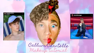 Split face makeup tutorial (Callum / Chantelle) #PROchavMAKEUPartist