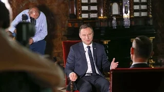 Prezydent Andrzej Duda był gościem programu "Echa Dnia"