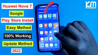 Install Google Play Store On Huawei Nova 7 (JEF-NX9)| Huawei Nova 7 Google Play Service Install 2022