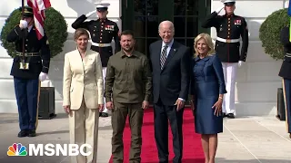 Zelenskyy arrives at White House for meeting with Biden