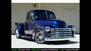 1951 Chevy 3100 Resto-Mod For Sale! PS! PB! AC! Disc Brakes! SBC! 700r4!