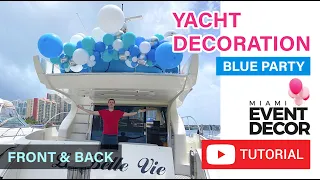 All About Balloons | Boat decoration | Balloons for boat  | How to decorate the boat