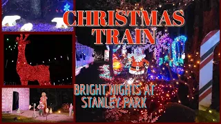 🇨🇦Brights Nights Christmas TRAIN  in Stanley Park | Hidden Vancouver Events and Tickets | Canada