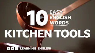 10 Easy English Words: Kitchen Tools 🔪🥄🍴🍽️