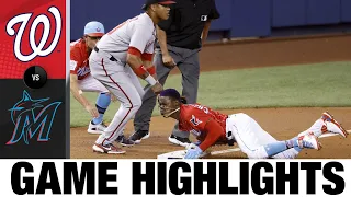 Nationals vs. Marlins full game highlights from 6/26/21