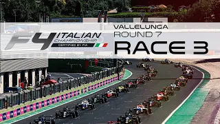 Italian F4 Championship certified by FIA -ACI Racing Weekend Vallelunga round 7 - Race 3