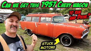 1957 Chevy Wagon with a stuck motor, Will It Run and drive?