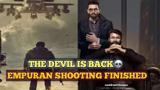 empuran shooting finished |Big update for malayalam movies |mohanlal|prithviraj sugumar|Big budget