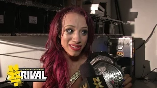 Sasha Banks celebrates her NXT Women’s Title win: February 11, 2015