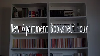 New Apartment Bookshelf Tour