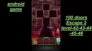 100 Doors hidden Escape-2 level-42 43 44 45 46 100 дверей приключения 2 уровень-42 43 44 45 46