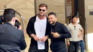 CHRIS HEMSWORTH MEETS FANS IN SYDNEY