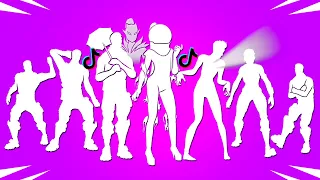 All Fortnite TikTok Dance & Emotes! #13 (Everybody Loves Me, Rushin' Around, Stuck, Zombeam, Rollie)