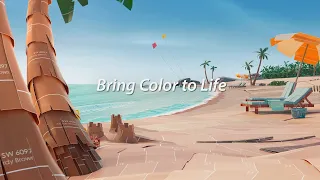 Color Portal: Beach Animated TV Commercial - Sherwin-Williams